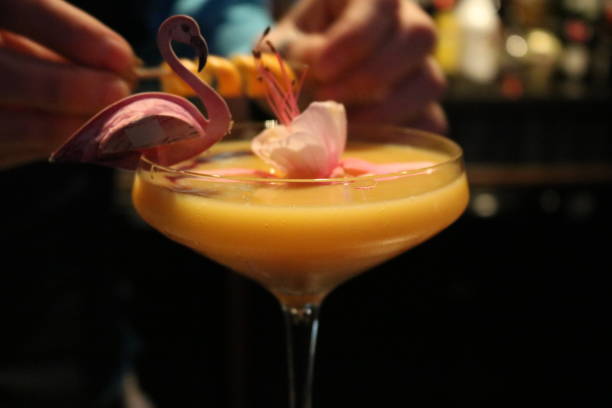 orange based drink for a party